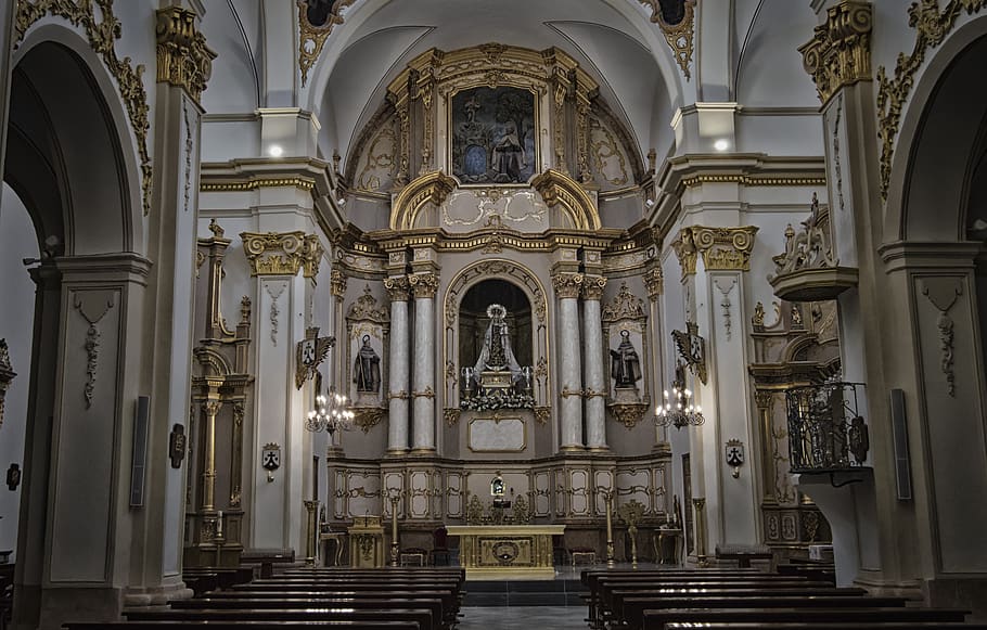 Iglesia Retablo Altar Templo Arquitectura Creencia Lugar De Culto