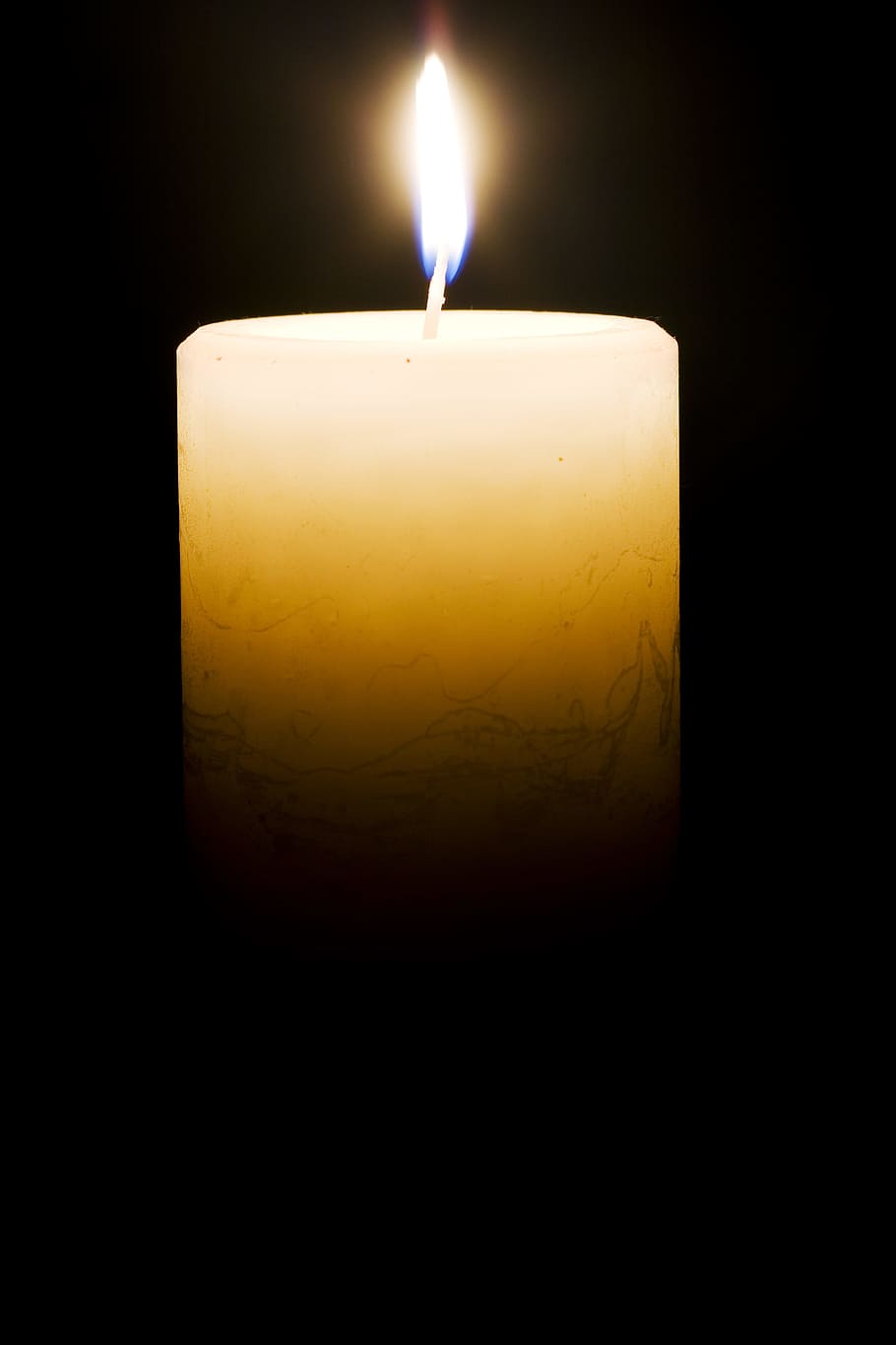 black, flame, background, church, wax, candlelight, decoration, white, glowing, yellow