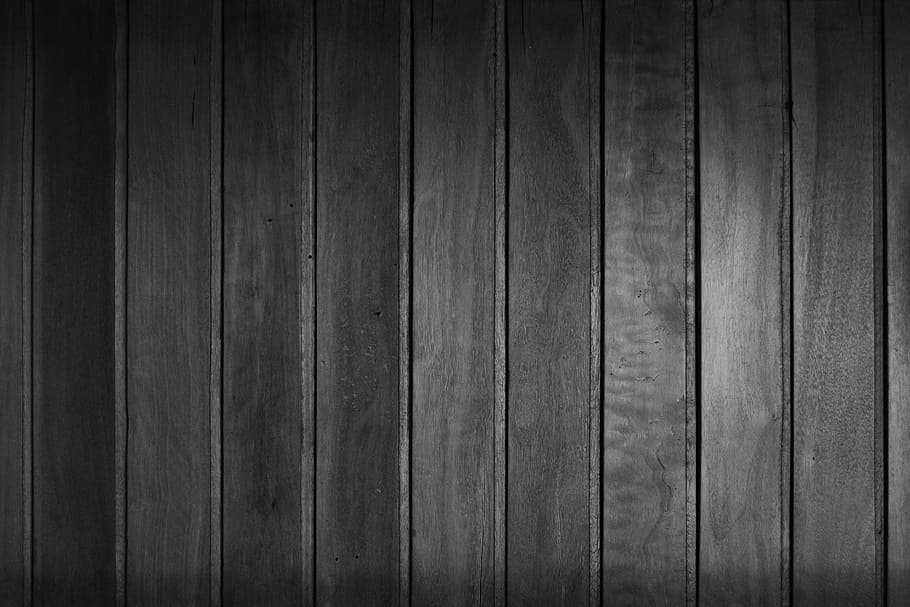black and white, wood, white, texture, floor, wall, line, darkness, black, monochrome