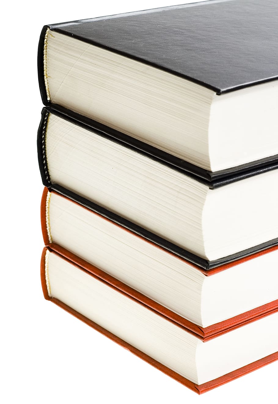 books, close-up, paper, stacked, read, learning, education, publication, book, white background