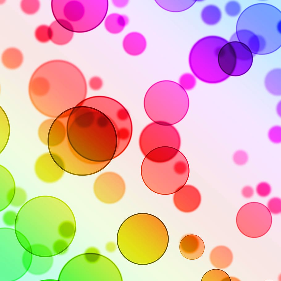 resumen, fondo, brillante, burbujas, círculo, círculos, color, colorido, genial, portada