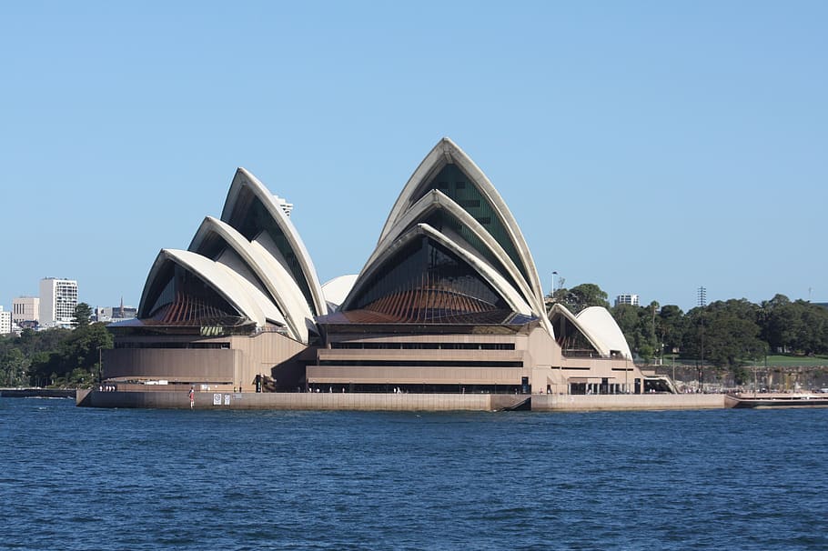 australia, opera, sydney, arsitektur, tengara, bangunan, kota, gedung opera, air, pariwisata