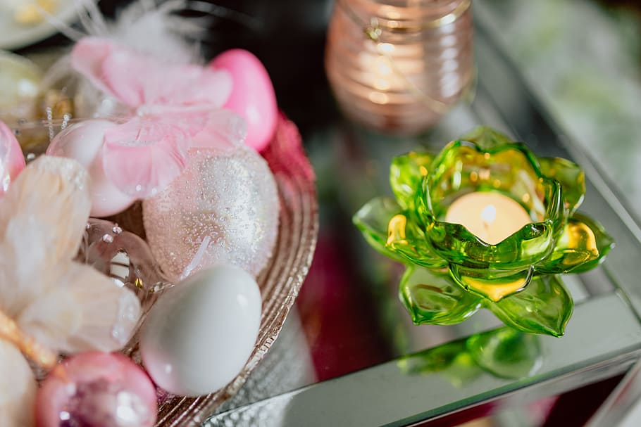 easter table decorations, holidays, colorfull, decor, home decor, spring, eggs, easter, food and drink, food