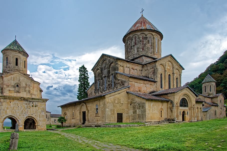 georgia, monastery of gelati, monastery, church, architecture, religion, old, historically, travel, built structure