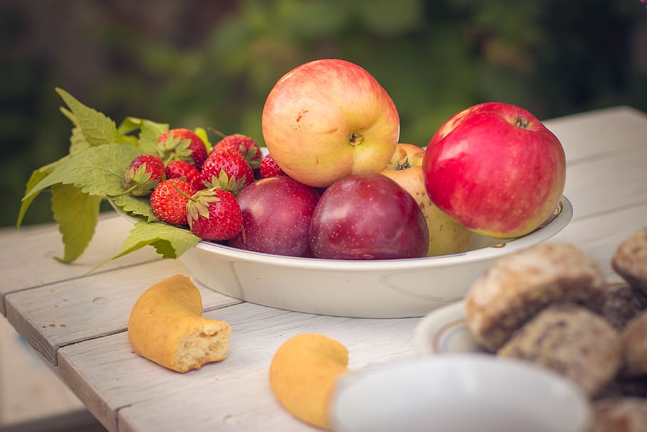apples, plum, fruit, gingerbread, berry, food and drink, food, healthy eating, freshness, wellbeing