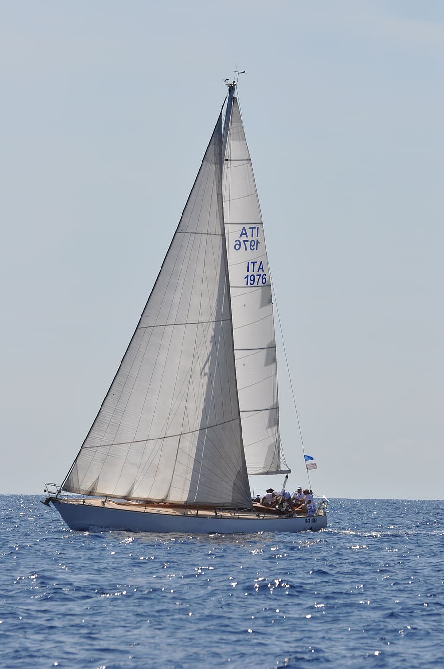 s y klara, sailing, classic yachts, water, nautical vessel, sea, transportation, sky, mode of transportation, waterfront