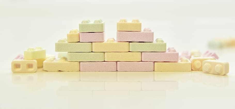 stones, play stone, building blocks, plug-in bricks, colorful, toys, wall, construction, housebuilding, playful