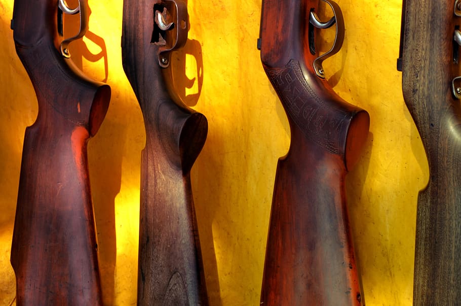 old guns, safety, Tools, string instrument, yellow, musical instrument, close-up, wood - material, music, musical equipment