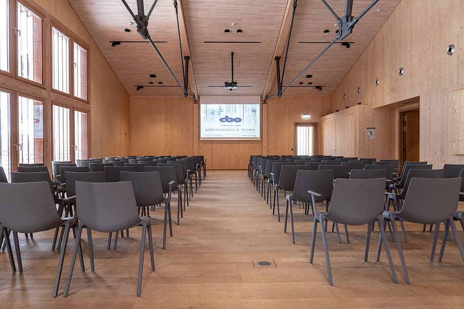 conference, meeting, seminar, session, teamwork, hall, furniture, chairs, brainstorming, dining tables