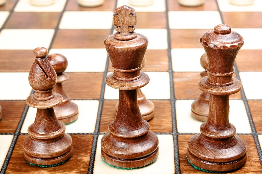 ajedrez, tablero, marrón, negocios, desafío, tablero de ajedrez, inteligente, competencia, concepto, decisión