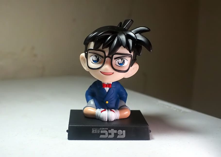 detective, conan, young, male, boy, glasses, japanese, anime, cartoon, television