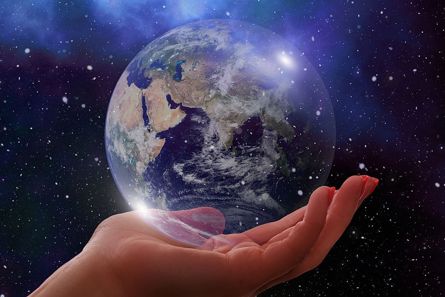globe, earth, europe, asia, africa, world, hand, keep, presentation, universe