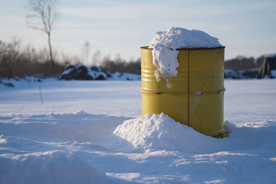 winter, snow, landscape, nature, arctic, ice, ton, ze, garbage, recycle