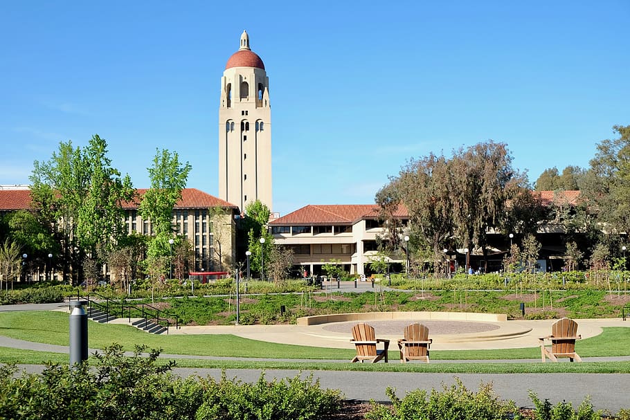 stanford, university, campus, tower, study, famous, beautiful, inteligence, built structure, building exterior