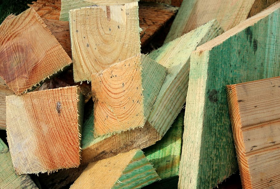 wood, cut the, building materials, building, tree, stack, boards, waste, the structure of the, texture