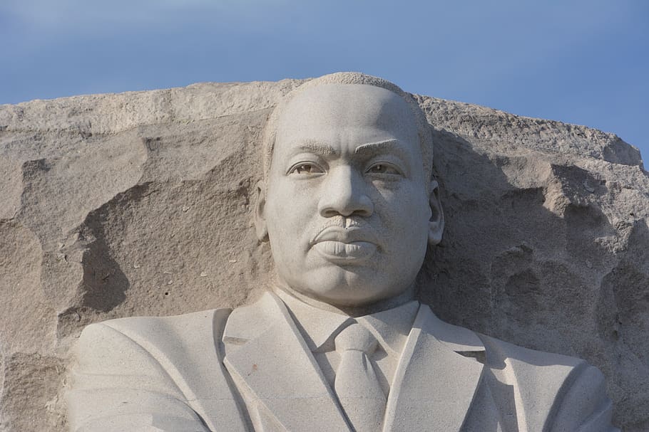 martin luther, washington dc, monument, memorial, racism, black, america, statue, symbol, rights