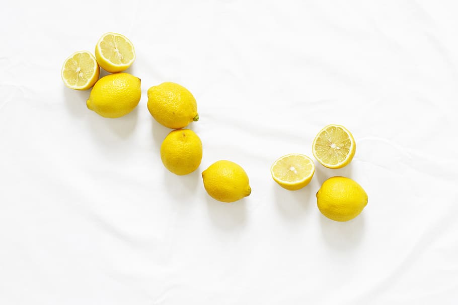 limones, cítricos, fresco, fruta, amarillo, saludable, jugoso, natural, naturaleza, siete