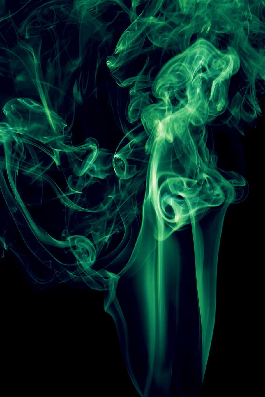abstract, aroma, aromatherapy, background, color, smell, smoke, smoke - physical structure, black background, pattern