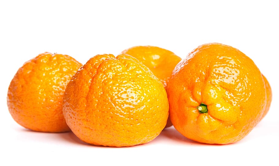 mandarina, primer plano, claro, verde, postre, dieta, amarillo, naranja, gourmet, sabroso