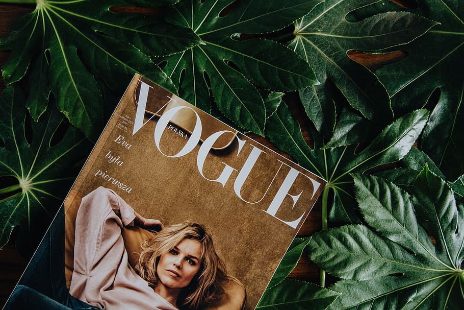 vogue poland 2, -, fashion magazine, magazine, Poland, fashion, vogue, eva herzigova, leaf, plant part