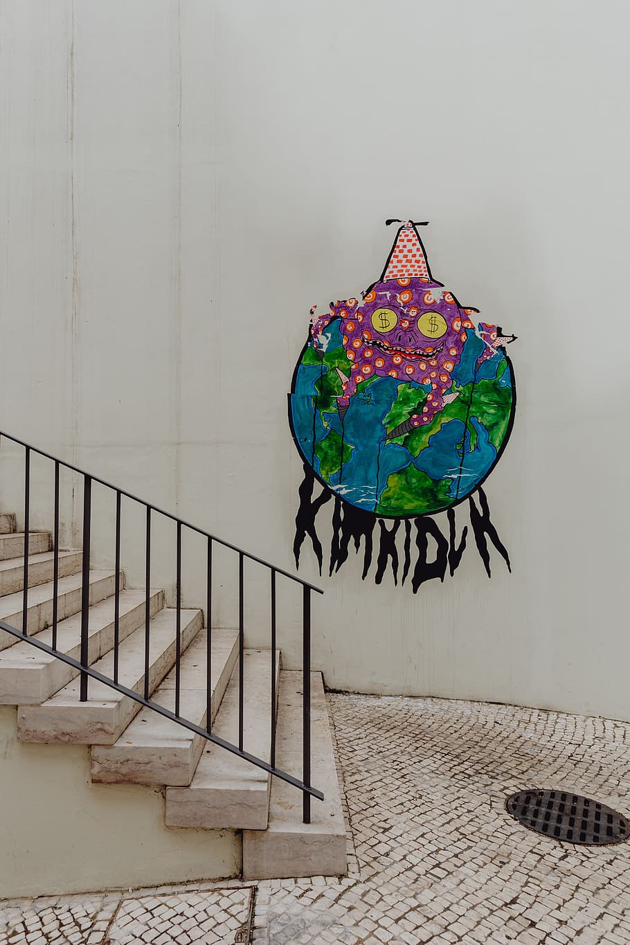 lisboa street art, portugal, arte, street art, Europa, lisboa, Característica del edificio de la pared, arquitectura, barandilla, ninguna persona