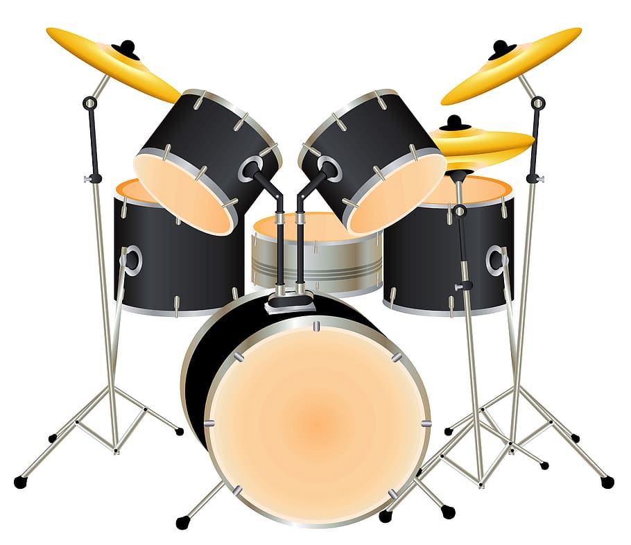drums, drum set, background, music, instrument, percussion, sound, rock, musical, concert