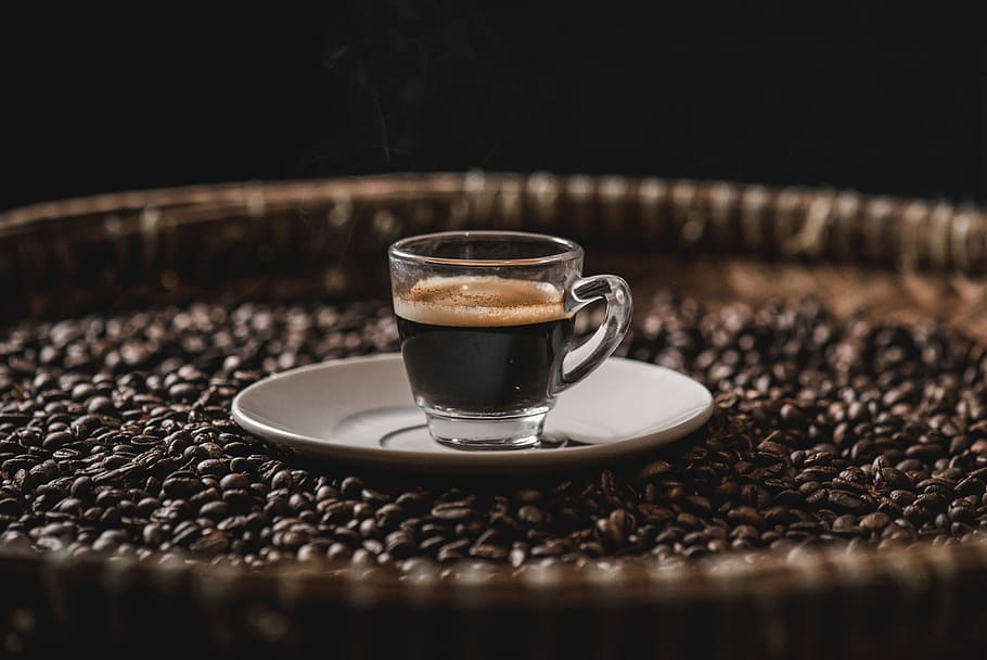 coffee, espresso, coffee bean, caffeine, drink, beverage, cup, cappuccino, breakfast, aroma