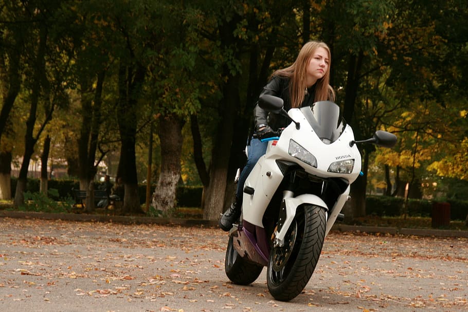 bike rider girl