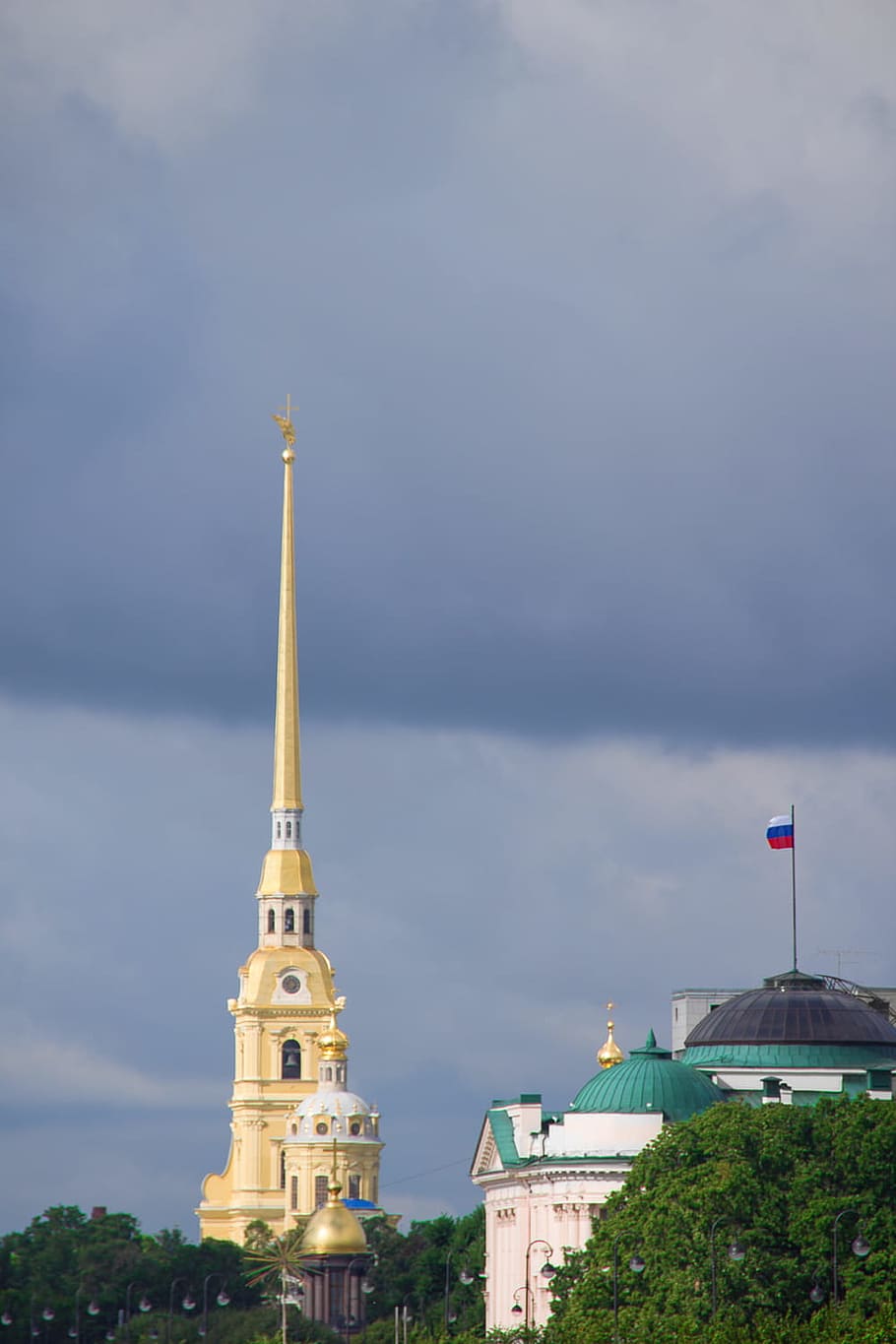 peter, paul, russia, outdoor, destination, cathedral, historical, orthodox, travel, view