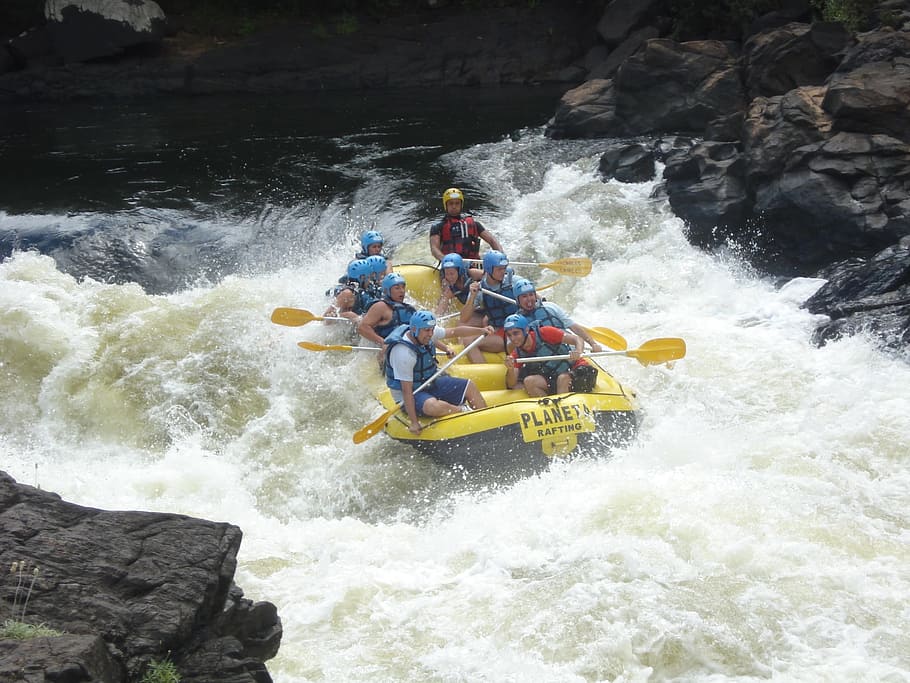 river, water, sport, raft, rafting, boat, thrill, stream, nature, motion