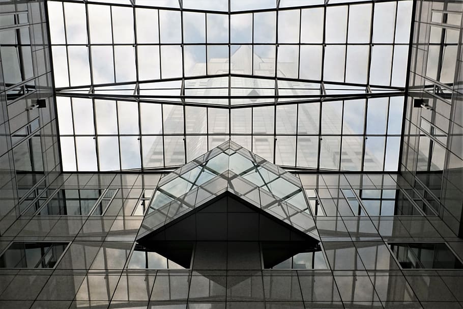glass, architecture, modern, building, office, expression, company, reflection, structure, futuristic