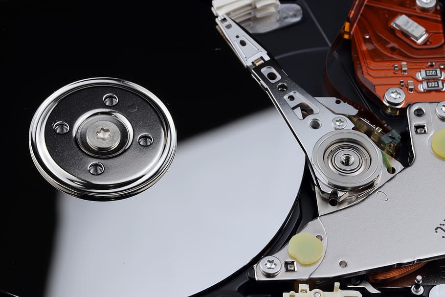 hard disk, komputer, disk, penyimpanan, perangkat keras, kapasitas, perangkat, teknologi, close-up, hard drive