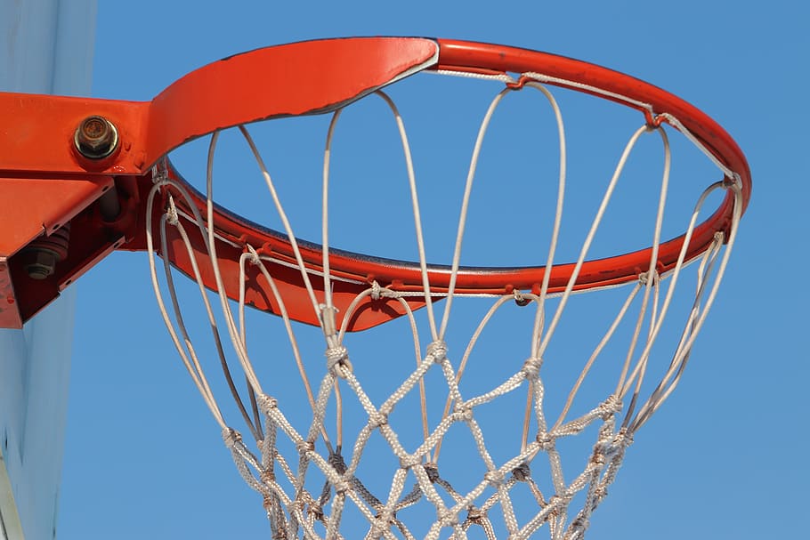 basquete, esporte, cesta de basquete, cesta, rede, quadras de basquete, jogo, esperança, vistas de basquete, objetivo