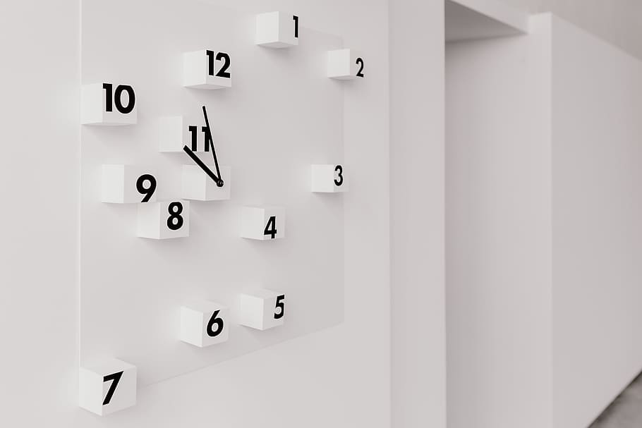 relojes de pared modernos, minimalista, minimalismo, blanco, limpio, moderno, abstracto, contemporáneo, simple, diseño