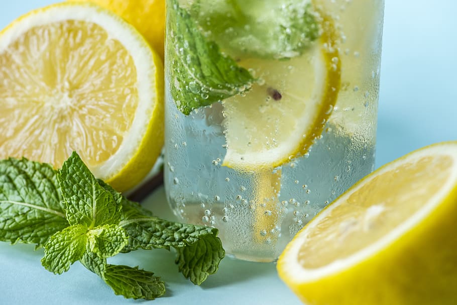 antioxidant, beverage, closeup, cold water, dehydration, detox drink, detox water, drink, flavored, food photography