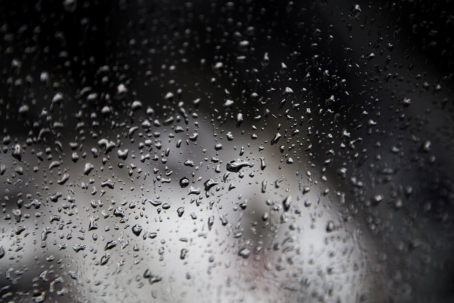 rain, drops, glass, water, drip, texture, window, rainy, splashing, fluid