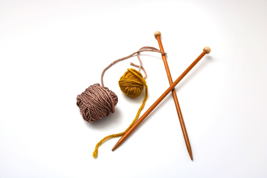 knitting, knit, knitting needles, yarn, craft, winter, knitted, wool, hobby, thread
