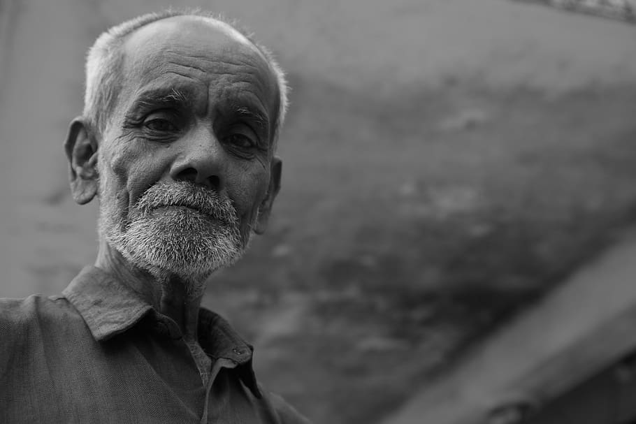 sri lanka, india, old man, senior, male, grandpa, moustache, man, portrait, adult