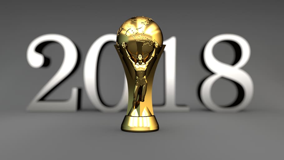 trophy, football, championship, competition, 2018, win, league, champion, tournament, gold colored