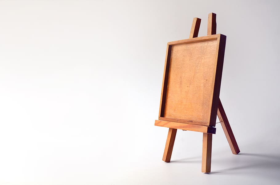 photo stand, frame, hand made, copy space, wood - material, seat, indoors, studio shot, chair, white background