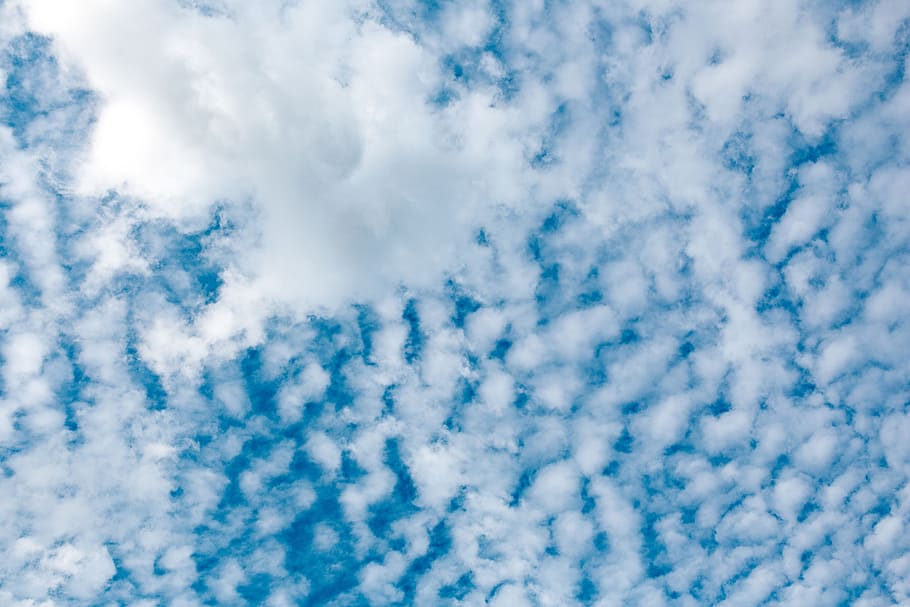 vast, blue, sky, clouds sky, day, abstract, blue sky, clouds, cloud, fluffy