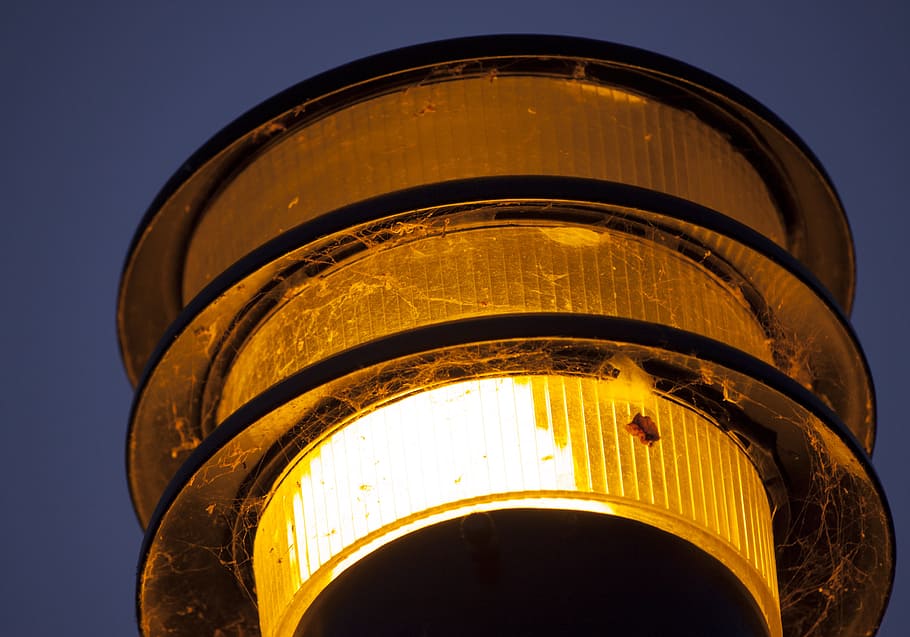 yellow light, light, bulb, fixture, exterior, glass, house, lantern, home, lamp