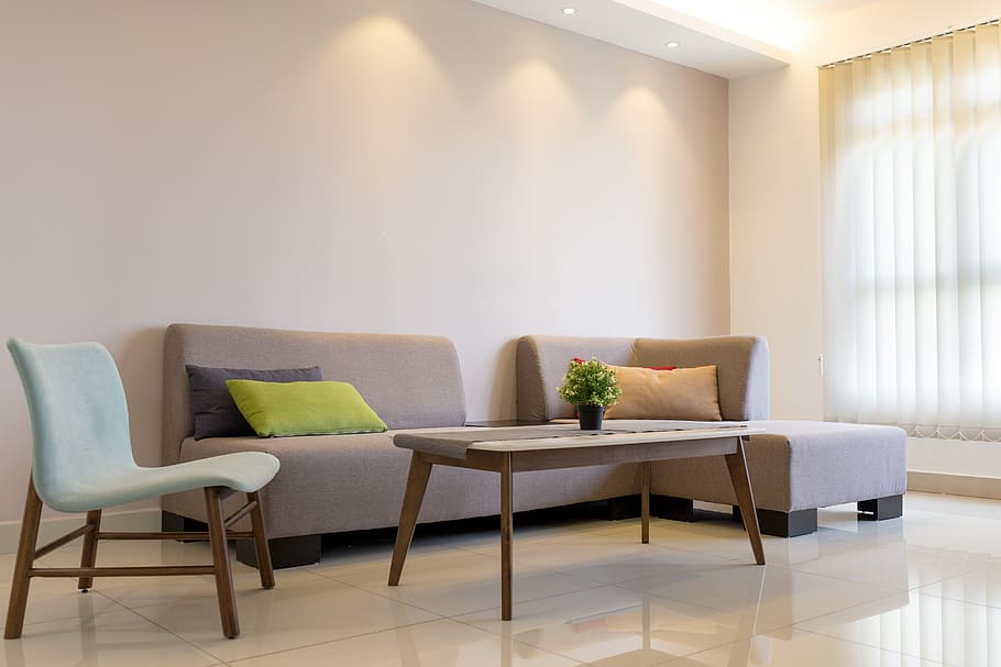 interior, sala de estar, hogar, sofá, muebles, mesa, decoración, moderno, contemporáneo, alfombra