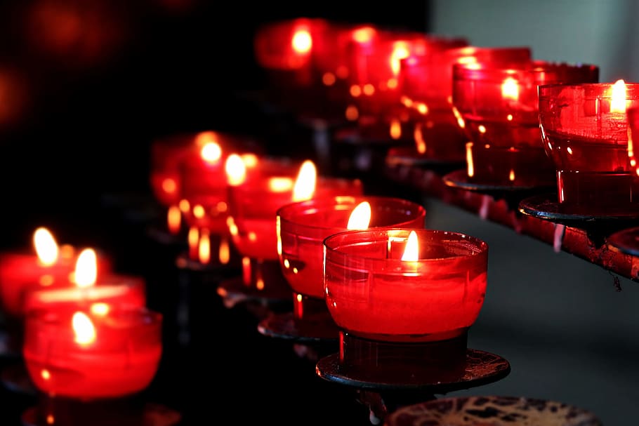 velas de iglesia, varios, velas, fuego, quema, vela, llama, fuego - fenómeno natural, calor - temperatura, iluminado