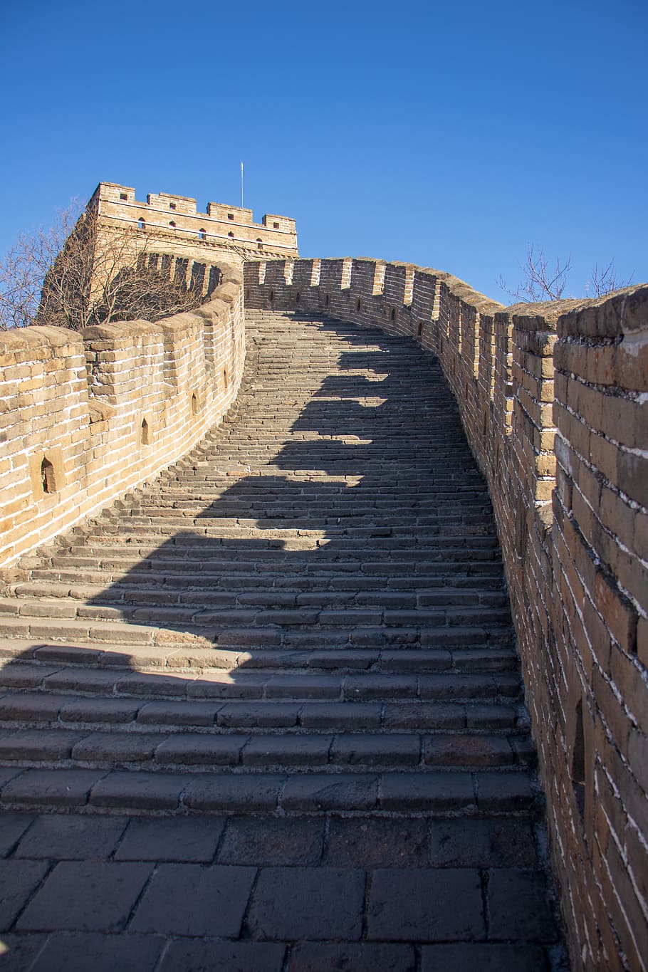 great wall, china, wall, landmark, building, architecture, ancient, famous, mountains, historically