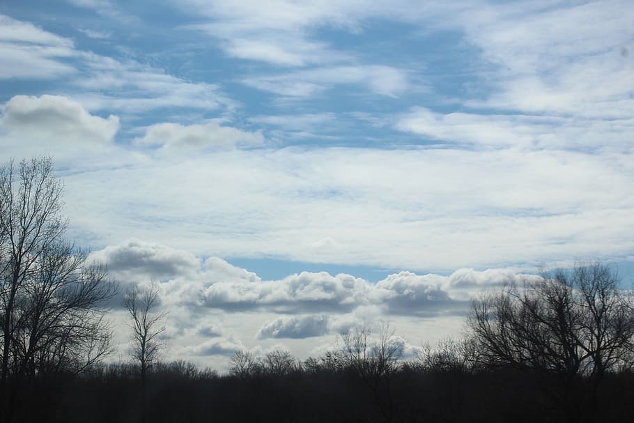 cloud, thick, atmospheric, cloudscape, landscape, nature, grey, white, blue, sky