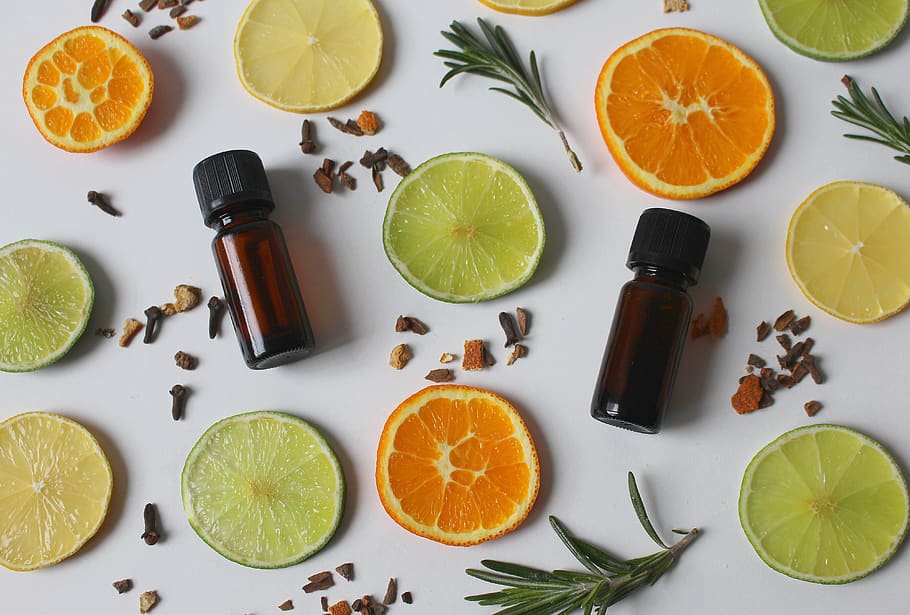 natural cosmetics, fragrance, lemon, orange, lime, spices, spicy, beauty, cosmetics, nature