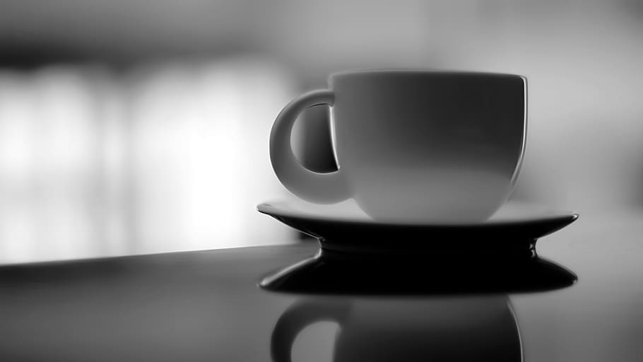 coffee, cup, mug, espresso, cappuccino, pause, table, beverages, caffeine, saucer