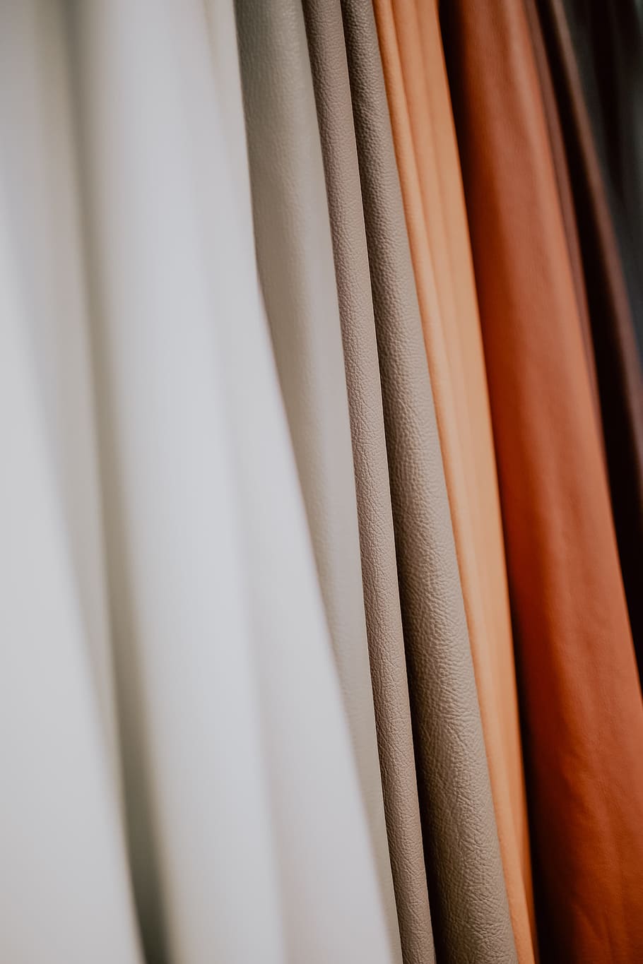 berwarna-warni, sampel kain pelapis, bahan, tekstil, gorden, kain, pilihan, variasi, pakaian, gantung