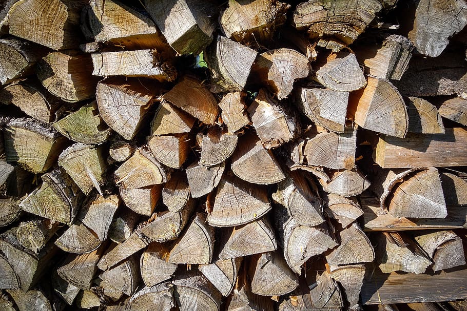 pila de madera, paliza, leña, registro, quemadura, energía, madera, árbol, bosque, naturaleza